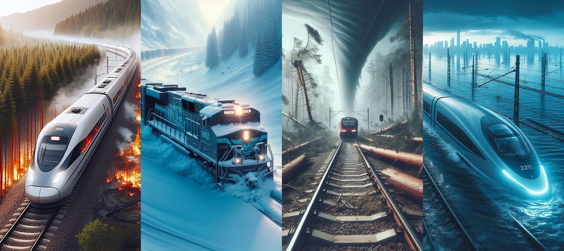 Climate change and weather resilient railways